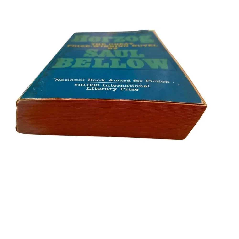 Herzog by Saul Bellow Paperback Book 1964 American Fiction Novel Vintage